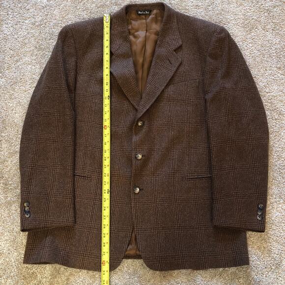 Vito Rufolo‎ Men's Blazer Sport Coat 46 LN Mens Silk Wool Jacket Made In Italy - Picture 8 of 8